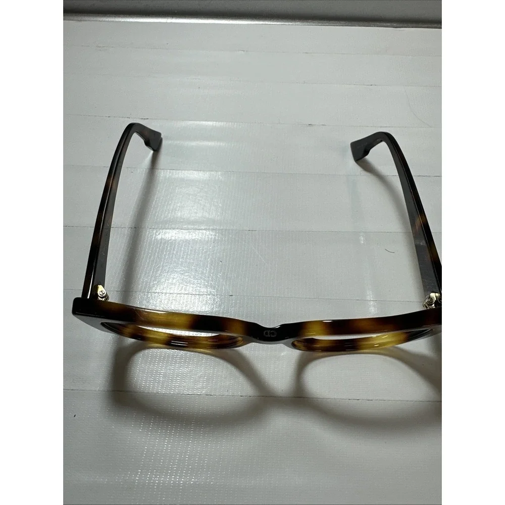 VTG Christian Dior Clear Oval Glasses Germany 05lha Frame Only 52 18 145